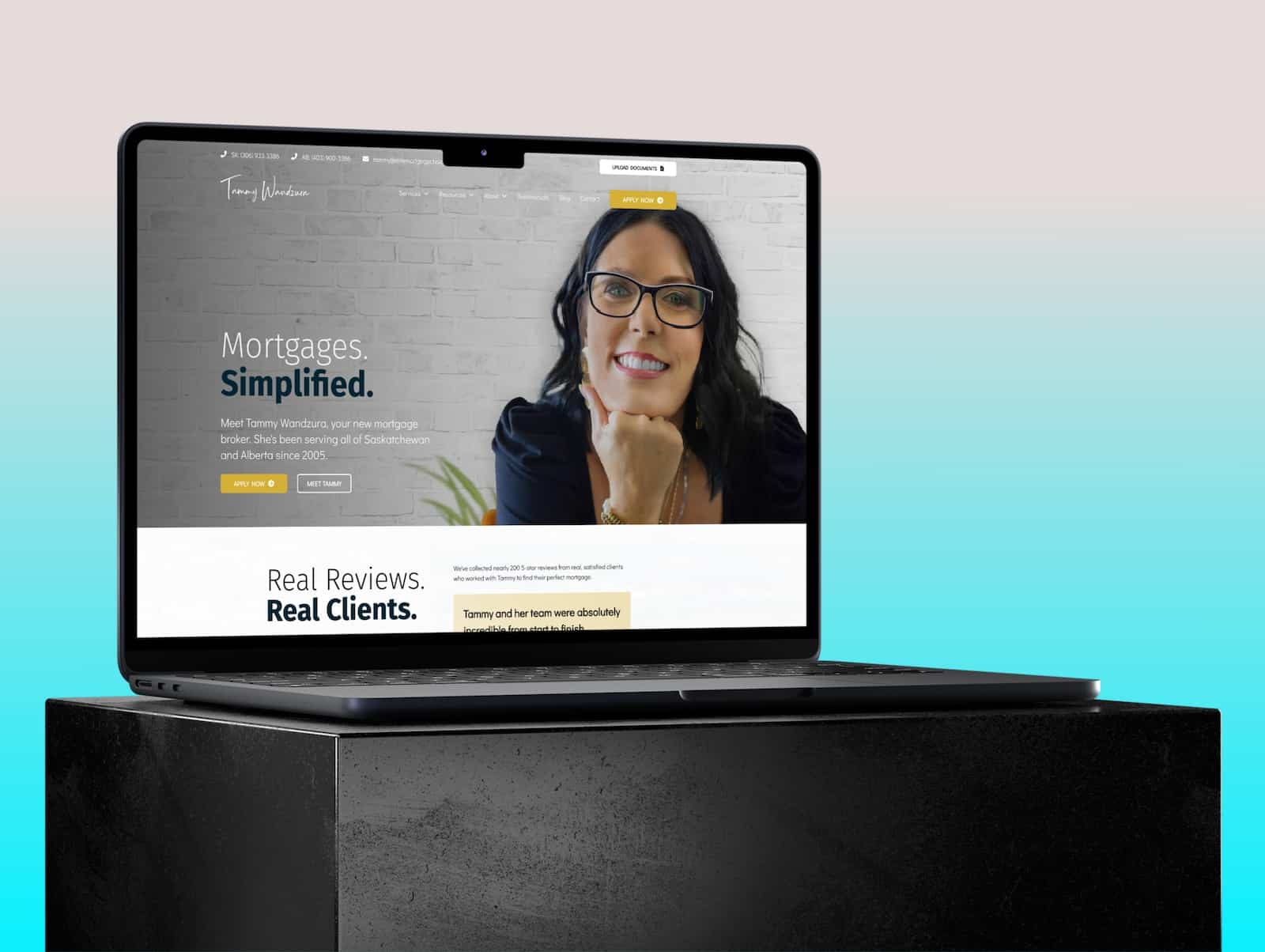Image showcasing the Elite Mortgage Choice website