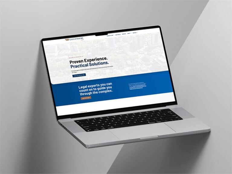 Featured image showcasing web design work for Cuelenaere LLP completed by Becker in Saskatoon