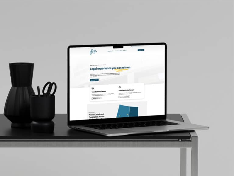 Featured image showcasing web design work for Gryba Gratton completed by Becker in Saskatoon
