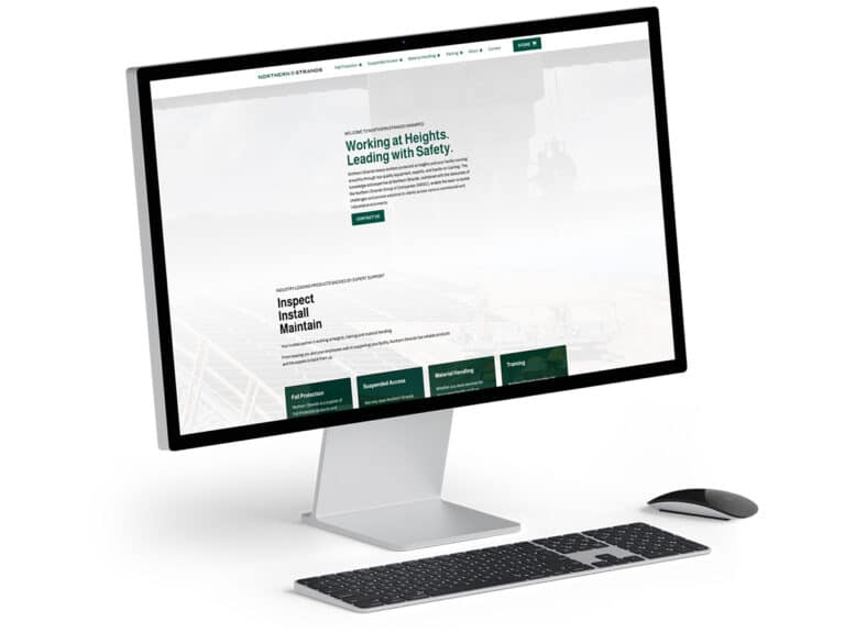 Featured image showcasing web design work for Northern Strands Winnipeg completed by Becker in Saskatoon